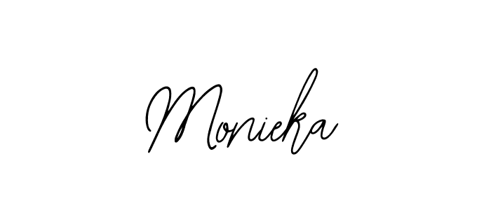 Create a beautiful signature design for name Monieka. With this signature (Bearetta-2O07w) fonts, you can make a handwritten signature for free. Monieka signature style 12 images and pictures png