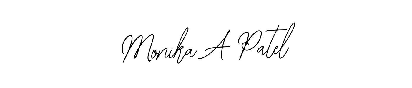 Here are the top 10 professional signature styles for the name Monika A Patel. These are the best autograph styles you can use for your name. Monika A Patel signature style 12 images and pictures png