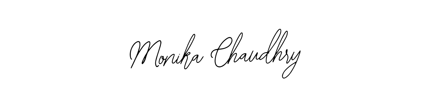 How to Draw Monika Chaudhry signature style? Bearetta-2O07w is a latest design signature styles for name Monika Chaudhry. Monika Chaudhry signature style 12 images and pictures png