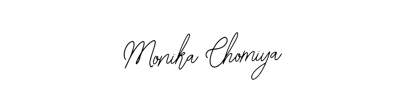 Also we have Monika Chomiya name is the best signature style. Create professional handwritten signature collection using Bearetta-2O07w autograph style. Monika Chomiya signature style 12 images and pictures png