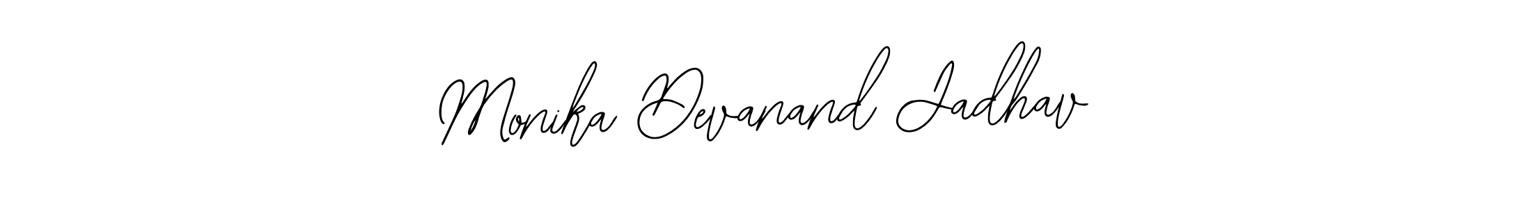 You can use this online signature creator to create a handwritten signature for the name Monika Devanand Jadhav. This is the best online autograph maker. Monika Devanand Jadhav signature style 12 images and pictures png