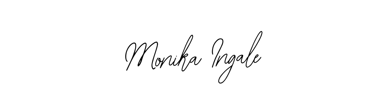 Monika Ingale stylish signature style. Best Handwritten Sign (Bearetta-2O07w) for my name. Handwritten Signature Collection Ideas for my name Monika Ingale. Monika Ingale signature style 12 images and pictures png