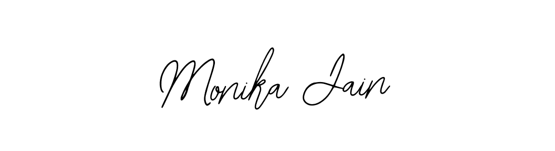Also You can easily find your signature by using the search form. We will create Monika Jain name handwritten signature images for you free of cost using Bearetta-2O07w sign style. Monika Jain signature style 12 images and pictures png