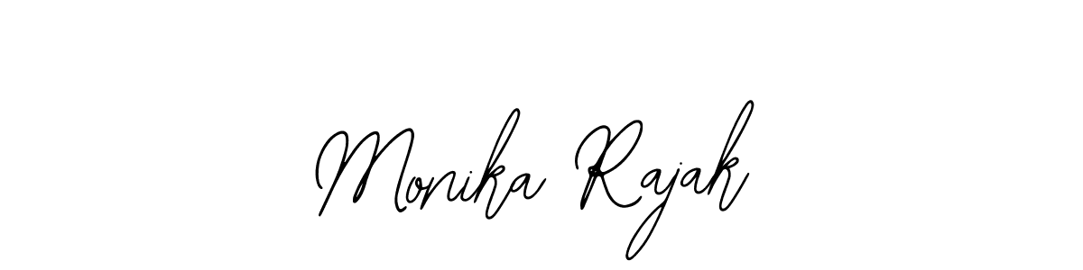 You can use this online signature creator to create a handwritten signature for the name Monika Rajak. This is the best online autograph maker. Monika Rajak signature style 12 images and pictures png