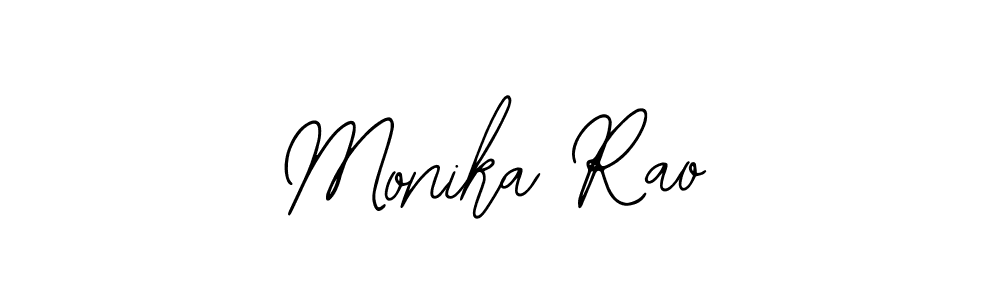 Similarly Bearetta-2O07w is the best handwritten signature design. Signature creator online .You can use it as an online autograph creator for name Monika Rao. Monika Rao signature style 12 images and pictures png
