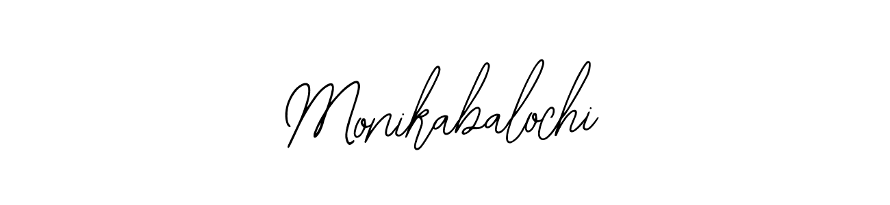 Monikabalochi stylish signature style. Best Handwritten Sign (Bearetta-2O07w) for my name. Handwritten Signature Collection Ideas for my name Monikabalochi. Monikabalochi signature style 12 images and pictures png