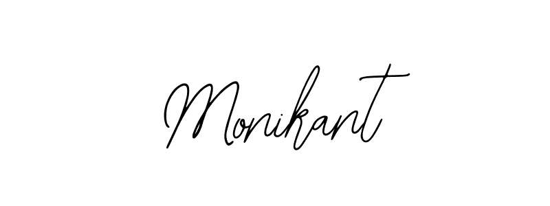 Bearetta-2O07w is a professional signature style that is perfect for those who want to add a touch of class to their signature. It is also a great choice for those who want to make their signature more unique. Get Monikant name to fancy signature for free. Monikant signature style 12 images and pictures png