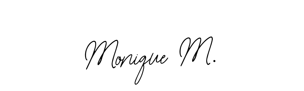 Check out images of Autograph of Monique M. name. Actor Monique M. Signature Style. Bearetta-2O07w is a professional sign style online. Monique M. signature style 12 images and pictures png