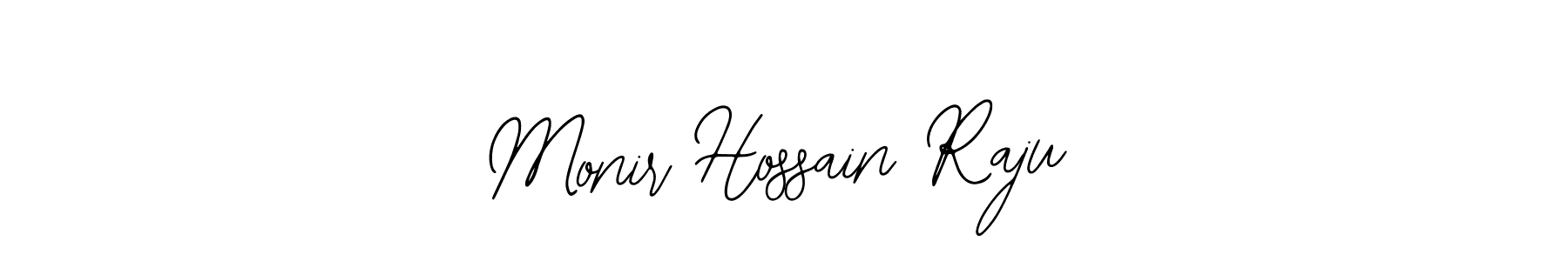 You should practise on your own different ways (Bearetta-2O07w) to write your name (Monir Hossain Raju) in signature. don't let someone else do it for you. Monir Hossain Raju signature style 12 images and pictures png