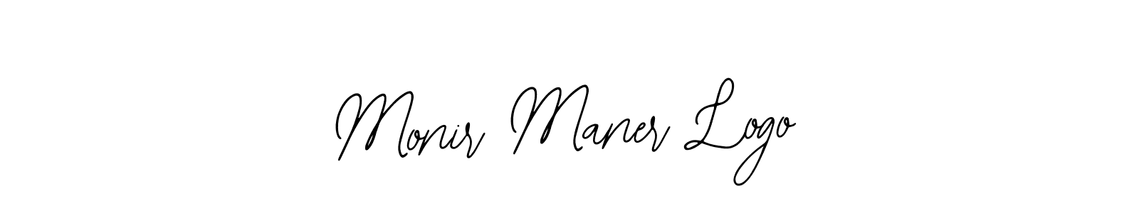 Make a short Monir Maner Logo signature style. Manage your documents anywhere anytime using Bearetta-2O07w. Create and add eSignatures, submit forms, share and send files easily. Monir Maner Logo signature style 12 images and pictures png