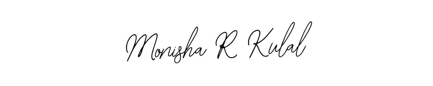 Monisha R Kulal stylish signature style. Best Handwritten Sign (Bearetta-2O07w) for my name. Handwritten Signature Collection Ideas for my name Monisha R Kulal. Monisha R Kulal signature style 12 images and pictures png