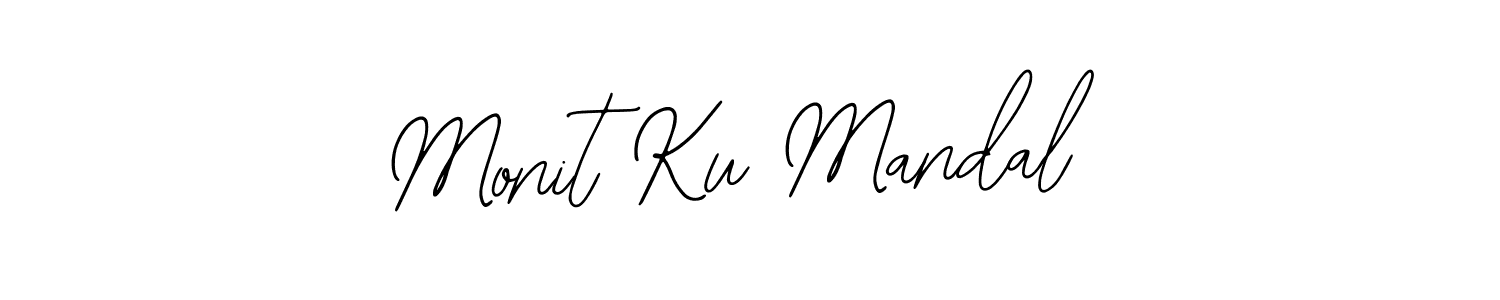 How to make Monit Ku Mandal signature? Bearetta-2O07w is a professional autograph style. Create handwritten signature for Monit Ku Mandal name. Monit Ku Mandal signature style 12 images and pictures png