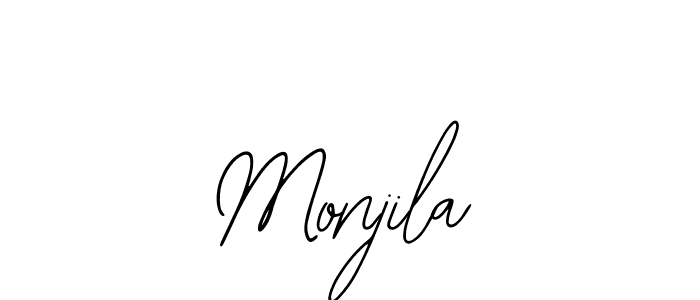 Make a short Monjila signature style. Manage your documents anywhere anytime using Bearetta-2O07w. Create and add eSignatures, submit forms, share and send files easily. Monjila signature style 12 images and pictures png