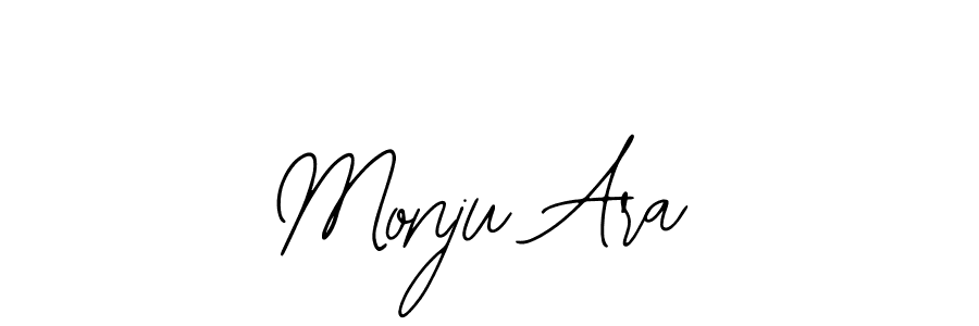 Make a beautiful signature design for name Monju Ara. With this signature (Bearetta-2O07w) style, you can create a handwritten signature for free. Monju Ara signature style 12 images and pictures png