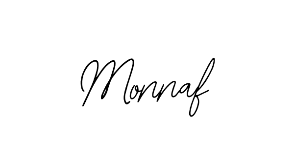 if you are searching for the best signature style for your name Monnaf. so please give up your signature search. here we have designed multiple signature styles  using Bearetta-2O07w. Monnaf signature style 12 images and pictures png