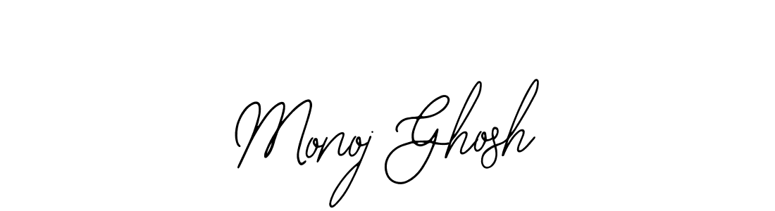 Similarly Bearetta-2O07w is the best handwritten signature design. Signature creator online .You can use it as an online autograph creator for name Monoj Ghosh. Monoj Ghosh signature style 12 images and pictures png
