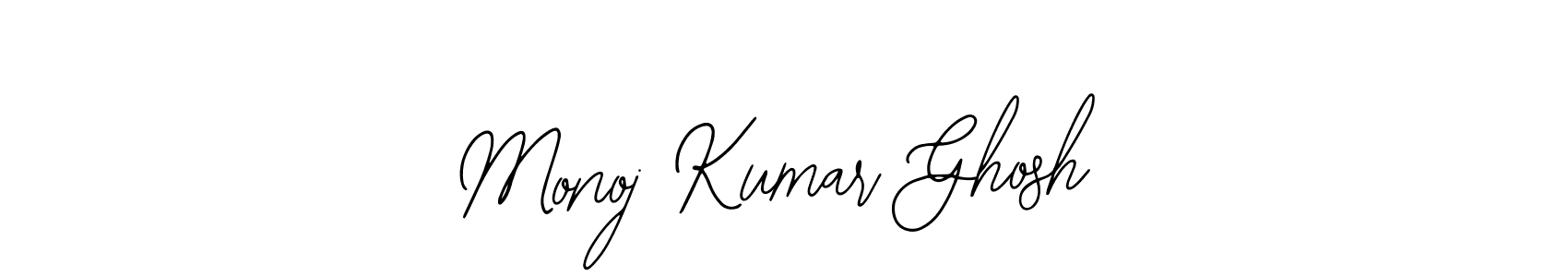 Similarly Bearetta-2O07w is the best handwritten signature design. Signature creator online .You can use it as an online autograph creator for name Monoj Kumar Ghosh. Monoj Kumar Ghosh signature style 12 images and pictures png