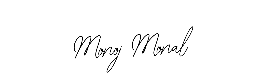 The best way (Bearetta-2O07w) to make a short signature is to pick only two or three words in your name. The name Monoj Monal include a total of six letters. For converting this name. Monoj Monal signature style 12 images and pictures png