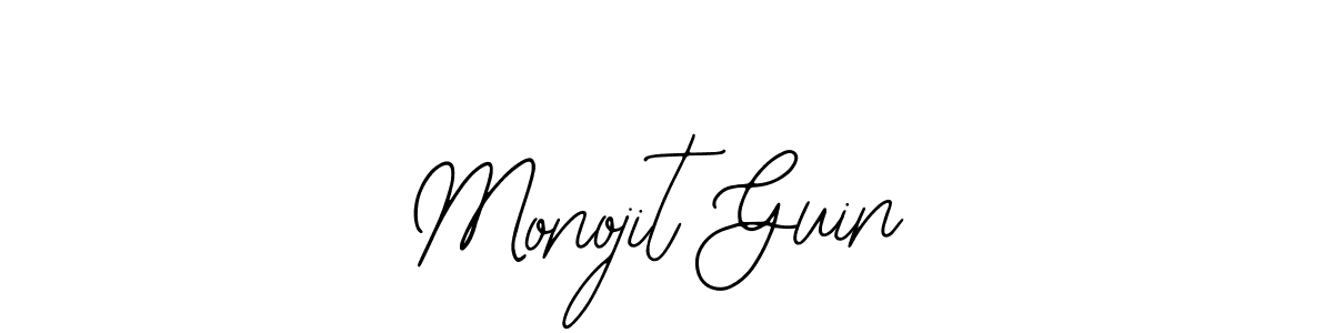 Also You can easily find your signature by using the search form. We will create Monojit Guin name handwritten signature images for you free of cost using Bearetta-2O07w sign style. Monojit Guin signature style 12 images and pictures png