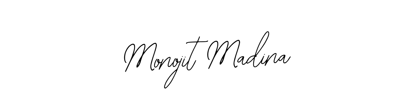 Make a beautiful signature design for name Monojit Madina. Use this online signature maker to create a handwritten signature for free. Monojit Madina signature style 12 images and pictures png