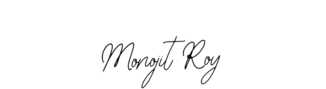 How to make Monojit Roy signature? Bearetta-2O07w is a professional autograph style. Create handwritten signature for Monojit Roy name. Monojit Roy signature style 12 images and pictures png