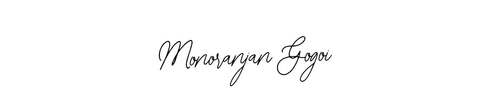 How to make Monoranjan Gogoi signature? Bearetta-2O07w is a professional autograph style. Create handwritten signature for Monoranjan Gogoi name. Monoranjan Gogoi signature style 12 images and pictures png