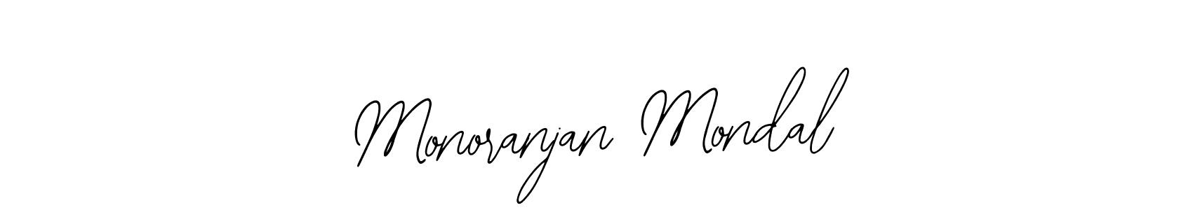 Make a beautiful signature design for name Monoranjan Mondal. Use this online signature maker to create a handwritten signature for free. Monoranjan Mondal signature style 12 images and pictures png
