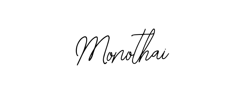 Similarly Bearetta-2O07w is the best handwritten signature design. Signature creator online .You can use it as an online autograph creator for name Monothai. Monothai signature style 12 images and pictures png