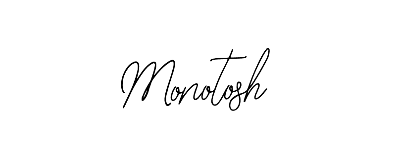 How to make Monotosh signature? Bearetta-2O07w is a professional autograph style. Create handwritten signature for Monotosh name. Monotosh signature style 12 images and pictures png