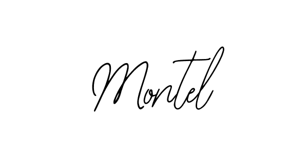 Use a signature maker to create a handwritten signature online. With this signature software, you can design (Bearetta-2O07w) your own signature for name Montel. Montel signature style 12 images and pictures png