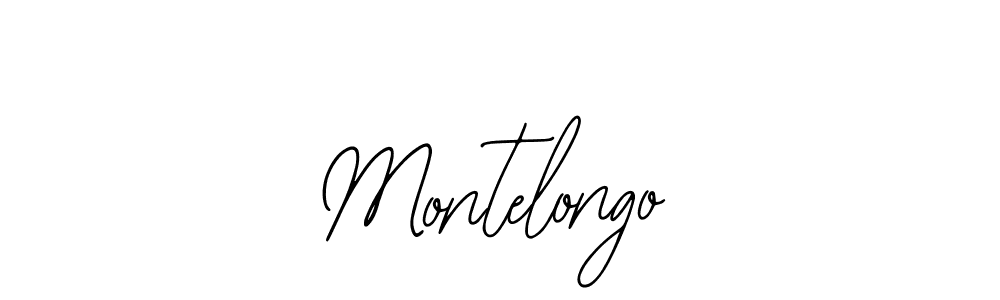 Make a beautiful signature design for name Montelongo. With this signature (Bearetta-2O07w) style, you can create a handwritten signature for free. Montelongo signature style 12 images and pictures png