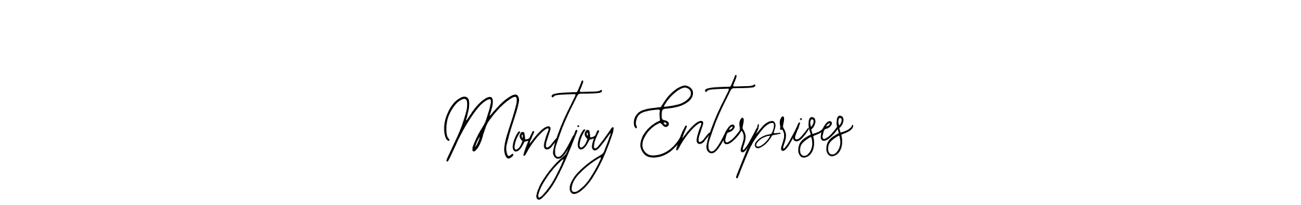How to make Montjoy Enterprises signature? Bearetta-2O07w is a professional autograph style. Create handwritten signature for Montjoy Enterprises name. Montjoy Enterprises signature style 12 images and pictures png