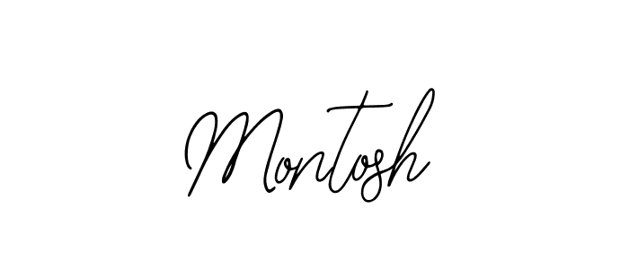 Create a beautiful signature design for name Montosh. With this signature (Bearetta-2O07w) fonts, you can make a handwritten signature for free. Montosh signature style 12 images and pictures png