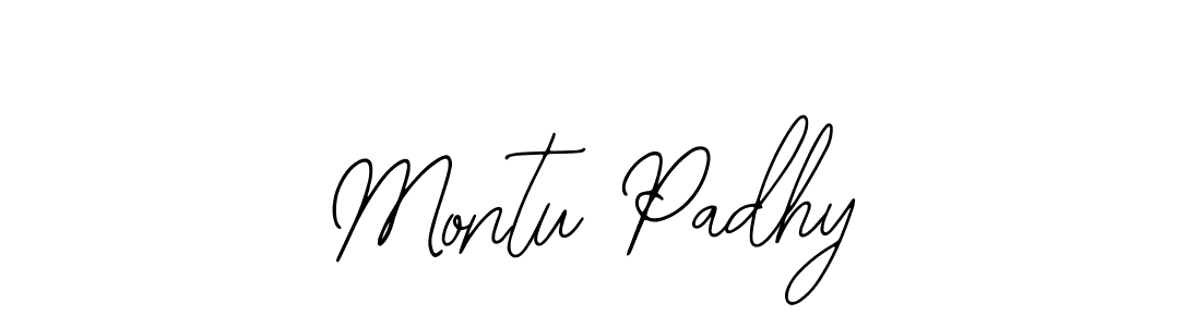 if you are searching for the best signature style for your name Montu Padhy. so please give up your signature search. here we have designed multiple signature styles  using Bearetta-2O07w. Montu Padhy signature style 12 images and pictures png