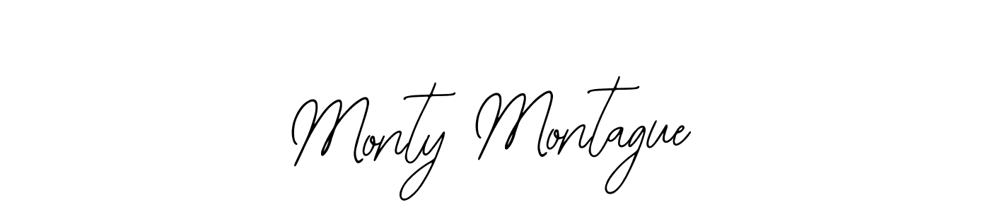 Also we have Monty Montague name is the best signature style. Create professional handwritten signature collection using Bearetta-2O07w autograph style. Monty Montague signature style 12 images and pictures png
