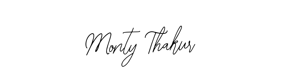 Make a short Monty Thakur signature style. Manage your documents anywhere anytime using Bearetta-2O07w. Create and add eSignatures, submit forms, share and send files easily. Monty Thakur signature style 12 images and pictures png