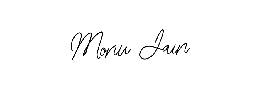 Make a beautiful signature design for name Monu Jain. Use this online signature maker to create a handwritten signature for free. Monu Jain signature style 12 images and pictures png