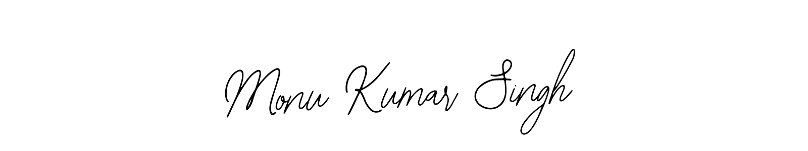 It looks lik you need a new signature style for name Monu Kumar Singh. Design unique handwritten (Bearetta-2O07w) signature with our free signature maker in just a few clicks. Monu Kumar Singh signature style 12 images and pictures png