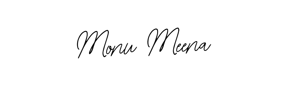 How to Draw Monu Meena signature style? Bearetta-2O07w is a latest design signature styles for name Monu Meena. Monu Meena signature style 12 images and pictures png