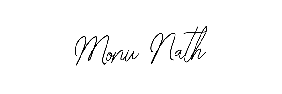 Similarly Bearetta-2O07w is the best handwritten signature design. Signature creator online .You can use it as an online autograph creator for name Monu Nath. Monu Nath signature style 12 images and pictures png