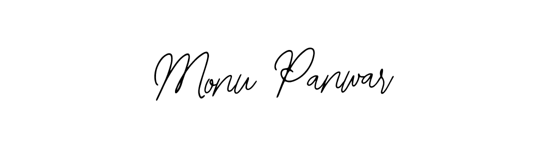 Design your own signature with our free online signature maker. With this signature software, you can create a handwritten (Bearetta-2O07w) signature for name Monu Panwar. Monu Panwar signature style 12 images and pictures png