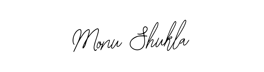 How to make Monu Shukla signature? Bearetta-2O07w is a professional autograph style. Create handwritten signature for Monu Shukla name. Monu Shukla signature style 12 images and pictures png