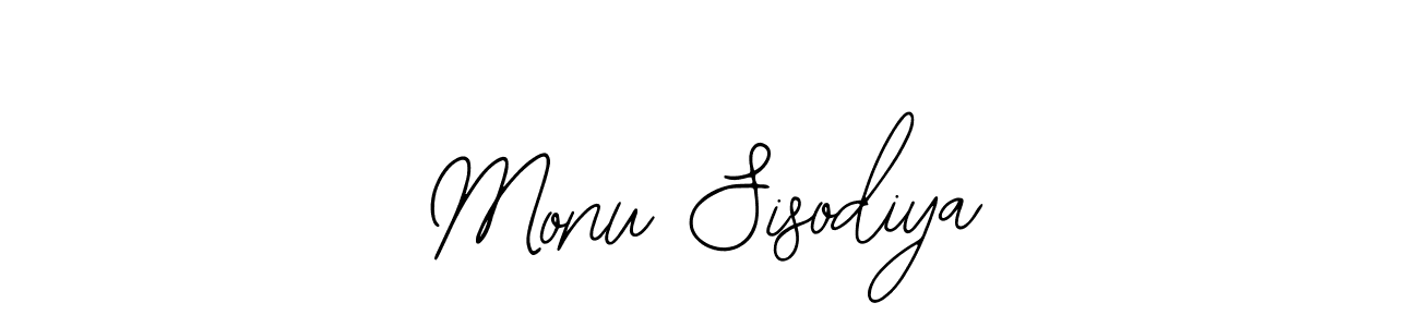It looks lik you need a new signature style for name Monu Sisodiya. Design unique handwritten (Bearetta-2O07w) signature with our free signature maker in just a few clicks. Monu Sisodiya signature style 12 images and pictures png
