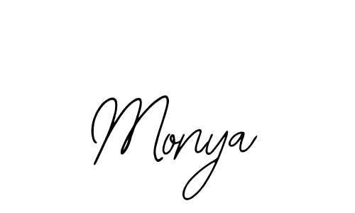 Also we have Monya name is the best signature style. Create professional handwritten signature collection using Bearetta-2O07w autograph style. Monya signature style 12 images and pictures png