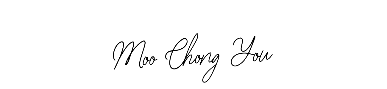 The best way (Bearetta-2O07w) to make a short signature is to pick only two or three words in your name. The name Moo Chong You include a total of six letters. For converting this name. Moo Chong You signature style 12 images and pictures png