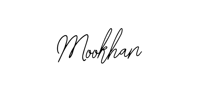 Use a signature maker to create a handwritten signature online. With this signature software, you can design (Bearetta-2O07w) your own signature for name Mookhan. Mookhan signature style 12 images and pictures png