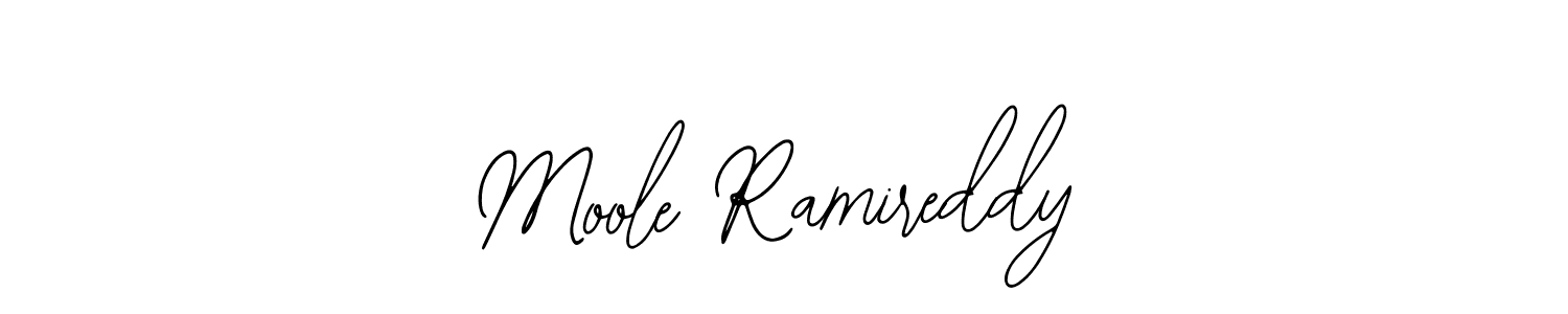 It looks lik you need a new signature style for name Moole Ramireddy. Design unique handwritten (Bearetta-2O07w) signature with our free signature maker in just a few clicks. Moole Ramireddy signature style 12 images and pictures png