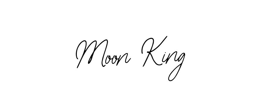 Make a beautiful signature design for name Moon King. With this signature (Bearetta-2O07w) style, you can create a handwritten signature for free. Moon King signature style 12 images and pictures png