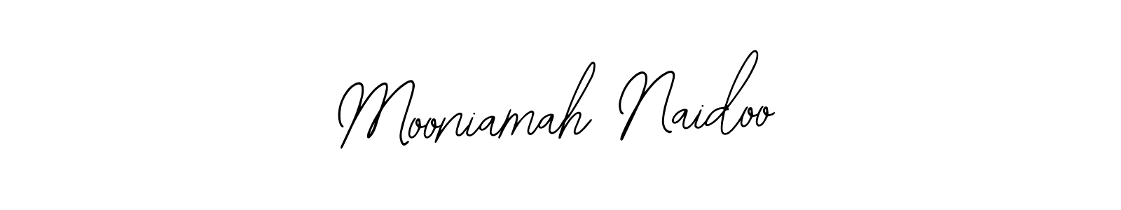 if you are searching for the best signature style for your name Mooniamah Naidoo. so please give up your signature search. here we have designed multiple signature styles  using Bearetta-2O07w. Mooniamah Naidoo signature style 12 images and pictures png
