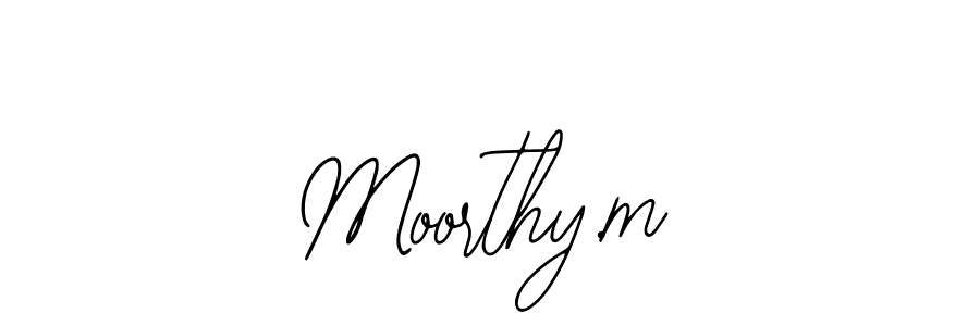 Make a beautiful signature design for name Moorthy.m. Use this online signature maker to create a handwritten signature for free. Moorthy.m signature style 12 images and pictures png